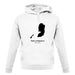 State Of Palestine Silhouette unisex hoodie