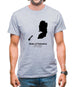 State Of Palestine Silhouette Mens T-Shirt