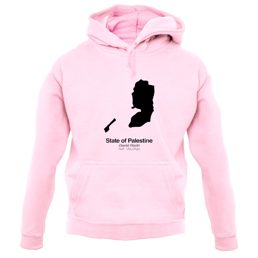 State Of Palestine Silhouette unisex hoodie