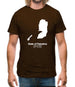 State Of Palestine Silhouette Mens T-Shirt