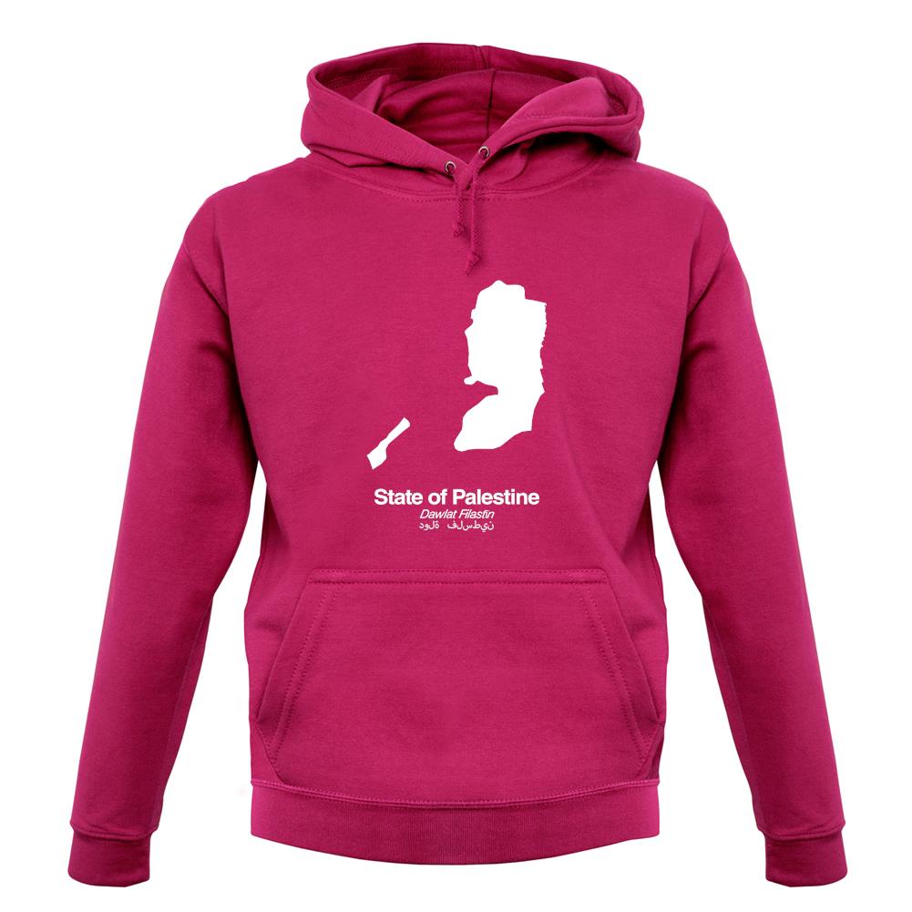 State Of Palestine Silhouette unisex hoodie