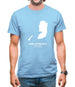 State Of Palestine Silhouette Mens T-Shirt