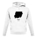 Sudan Silhouette unisex hoodie