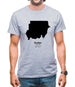 Sudan Silhouette Mens T-Shirt