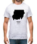 Sudan Silhouette Mens T-Shirt