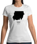 Sudan Silhouette Womens T-Shirt