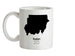 Sudan Silhouette Ceramic Mug