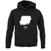 Sudan Silhouette unisex hoodie