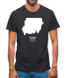 Sudan Silhouette Mens T-Shirt