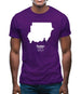 Sudan Silhouette Mens T-Shirt