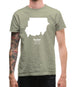 Sudan Silhouette Mens T-Shirt