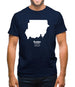 Sudan Silhouette Mens T-Shirt