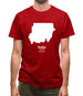 Sudan Silhouette Mens T-Shirt