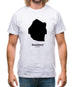 Swaziland Silhouette Mens T-Shirt