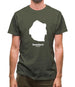 Swaziland Silhouette Mens T-Shirt