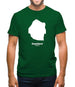 Swaziland Silhouette Mens T-Shirt