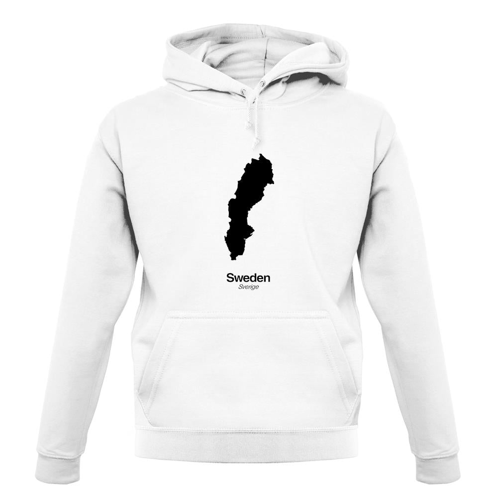 Sweden Silhouette unisex hoodie