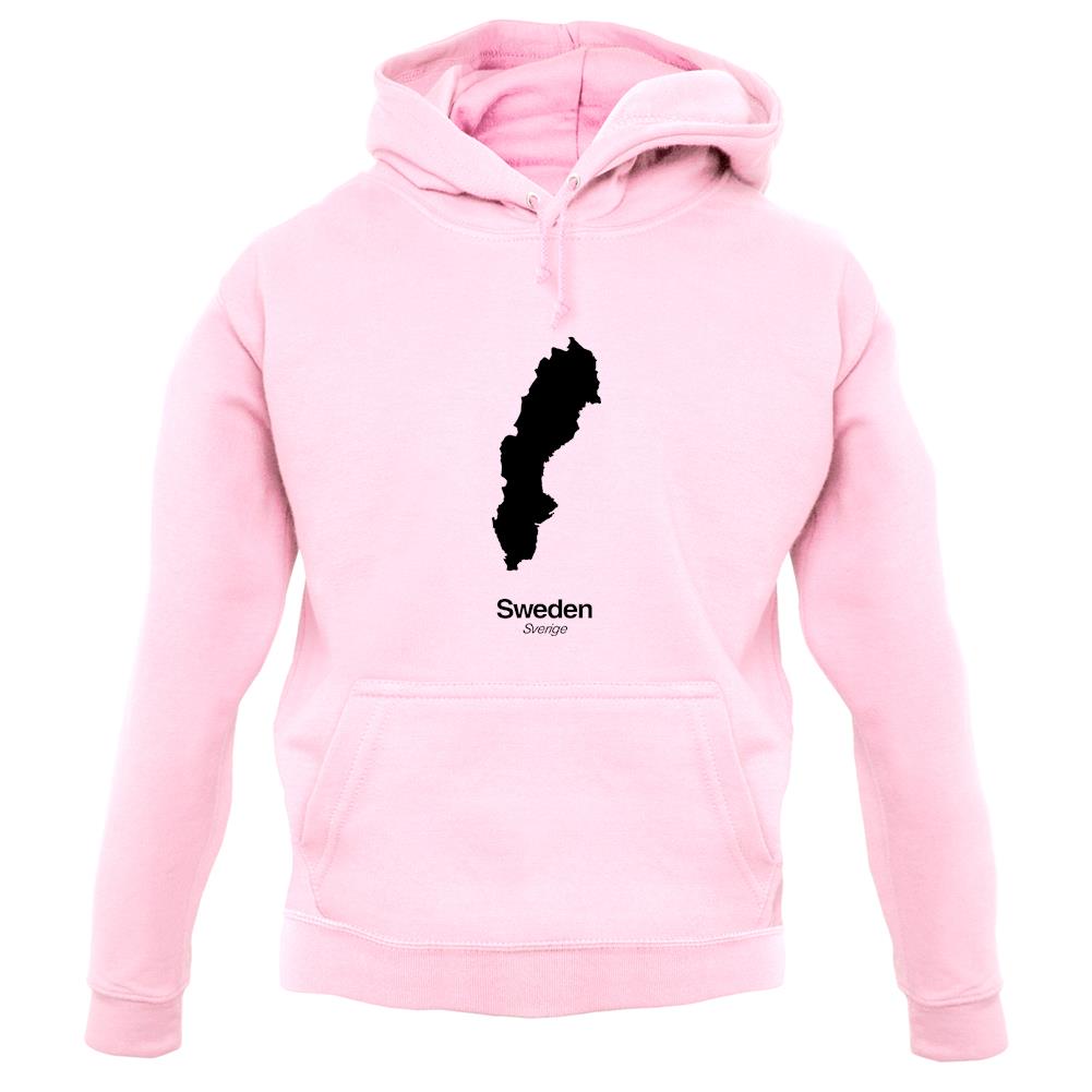 Sweden Silhouette unisex hoodie