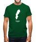 Sweden Silhouette Mens T-Shirt