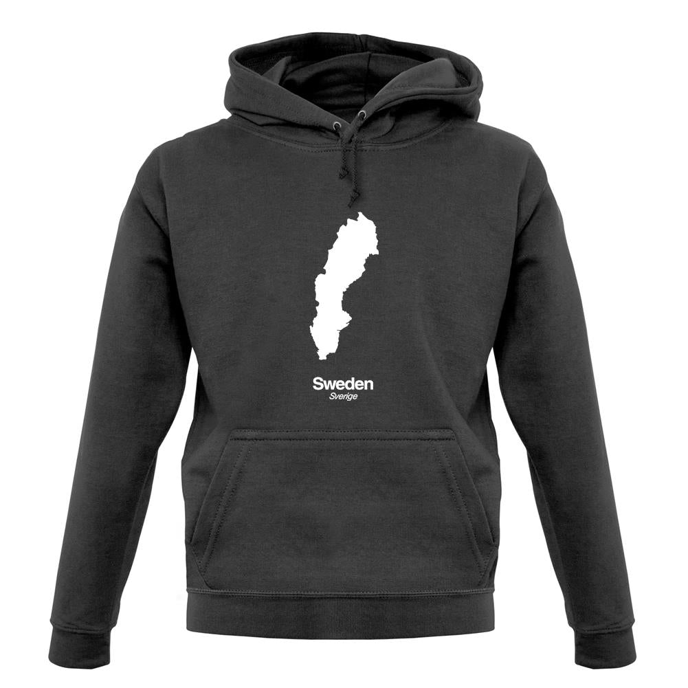 Sweden Silhouette unisex hoodie