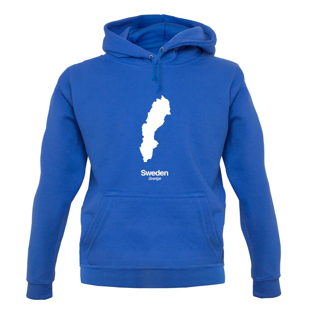 Sweden Silhouette unisex hoodie