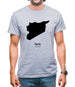 Syria Silhouette Mens T-Shirt