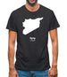 Syria Silhouette Mens T-Shirt