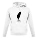 Taiwan Silhouette unisex hoodie