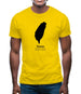 Taiwan Silhouette Mens T-Shirt