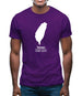 Taiwan Silhouette Mens T-Shirt