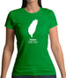 Taiwan Silhouette Womens T-Shirt