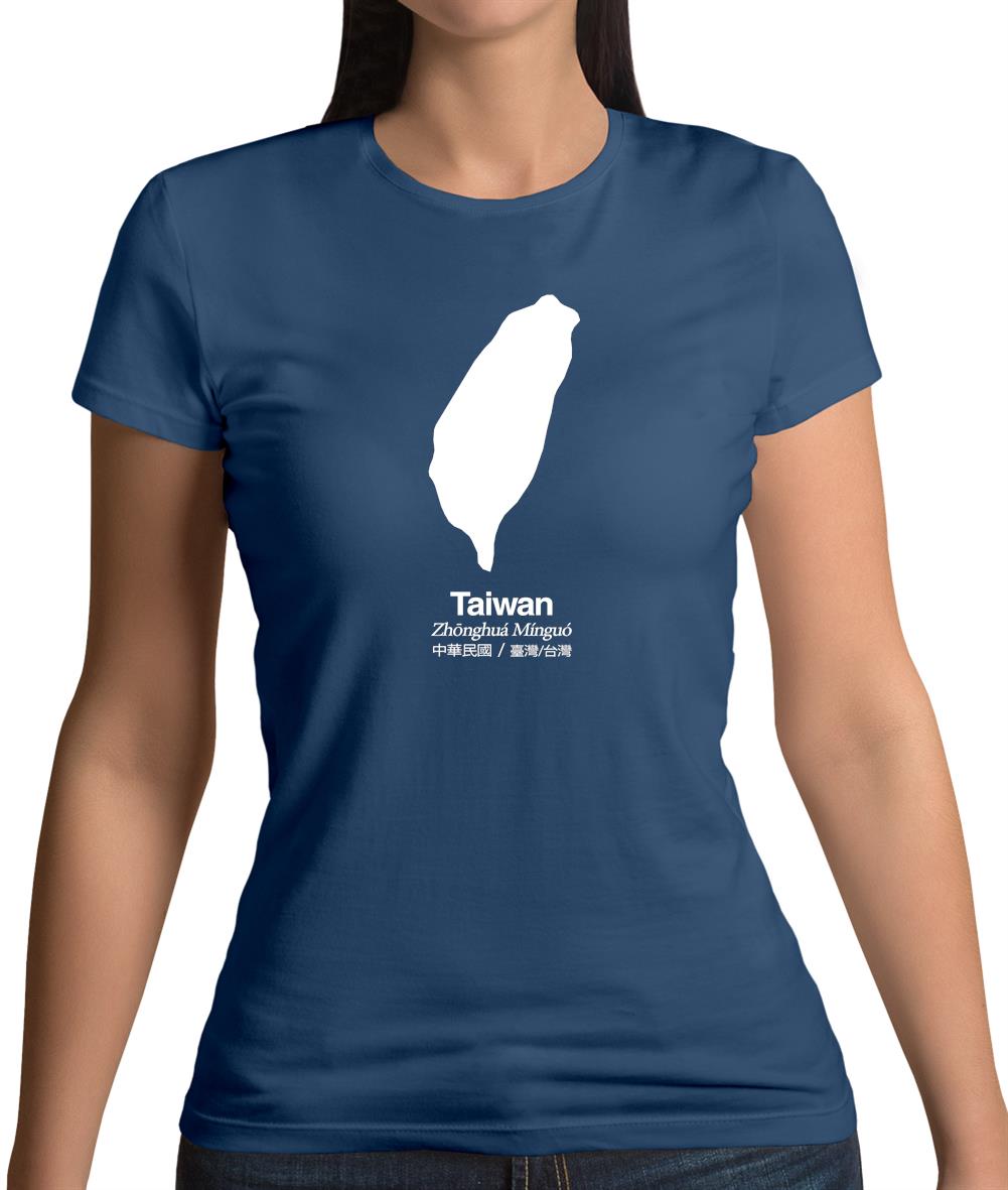 Taiwan Silhouette Womens T-Shirt