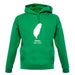 Taiwan Silhouette unisex hoodie