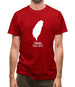 Taiwan Silhouette Mens T-Shirt