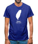 Taiwan Silhouette Mens T-Shirt