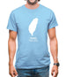 Taiwan Silhouette Mens T-Shirt