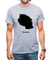 Tanzania Silhouette Mens T-Shirt