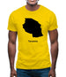 Tanzania Silhouette Mens T-Shirt