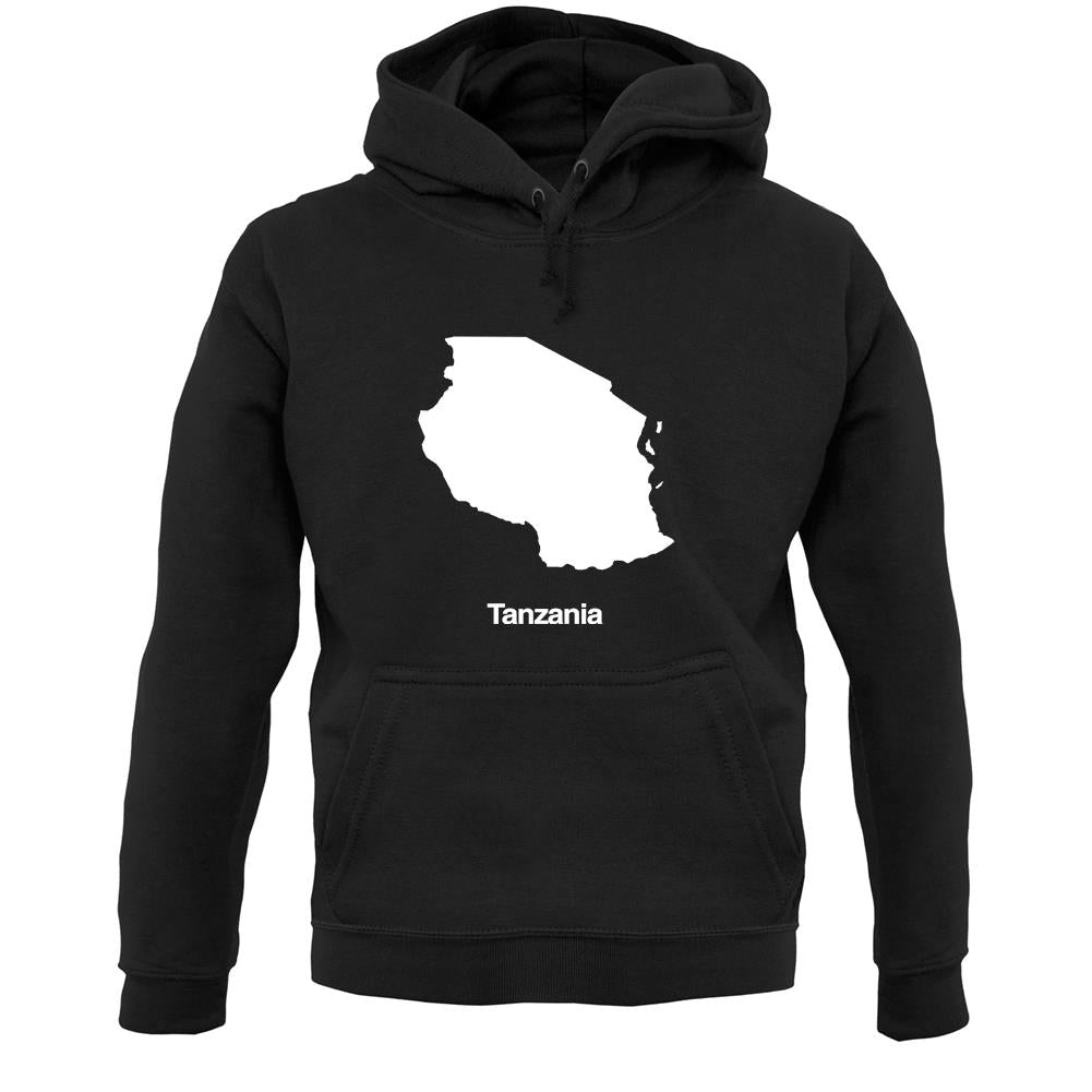 Tanzania Silhouette Unisex Hoodie