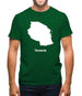Tanzania Silhouette Mens T-Shirt