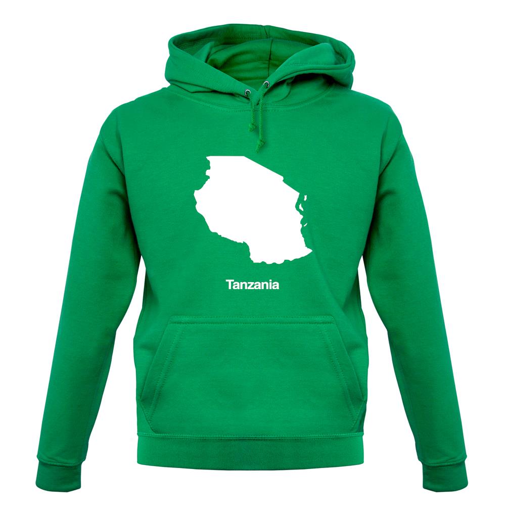 Tanzania Silhouette unisex hoodie