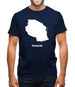 Tanzania Silhouette Mens T-Shirt