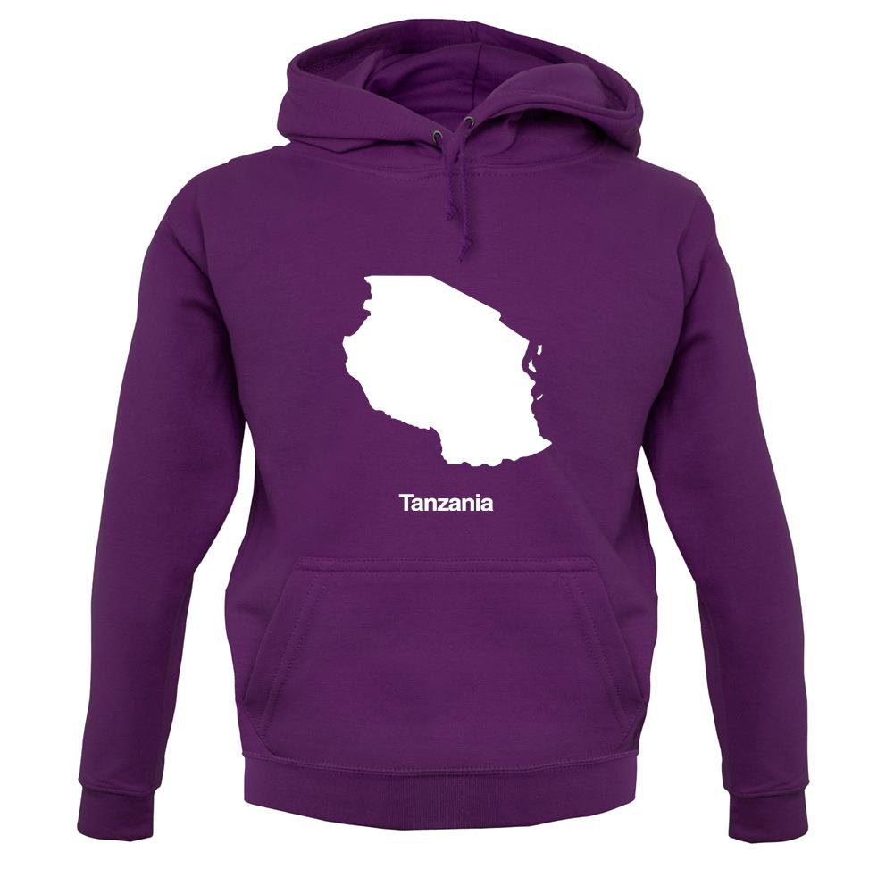 Tanzania Silhouette unisex hoodie