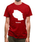 Tanzania Silhouette Mens T-Shirt