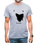 Tasmania Silhouette Mens T-Shirt