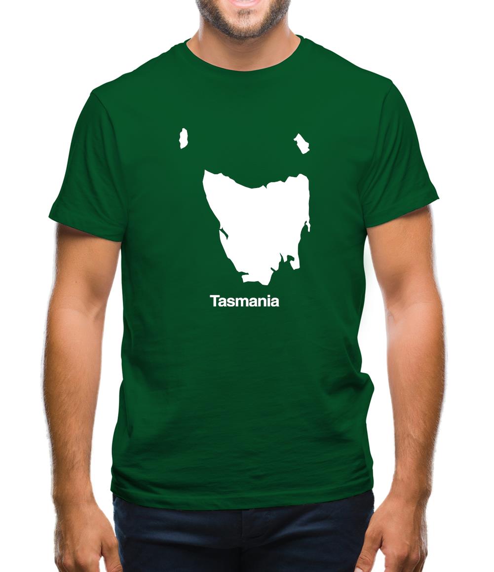 Tasmania Silhouette Mens T-Shirt