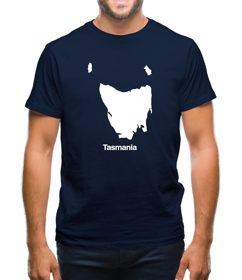 Tasmania Silhouette Mens T-Shirt