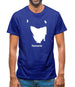 Tasmania Silhouette Mens T-Shirt