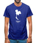 Thailand Silhouette Mens T-Shirt