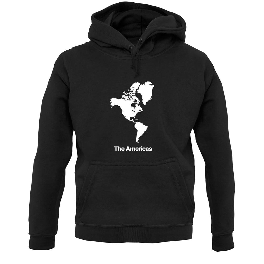 The Americas Silhouette Unisex Hoodie